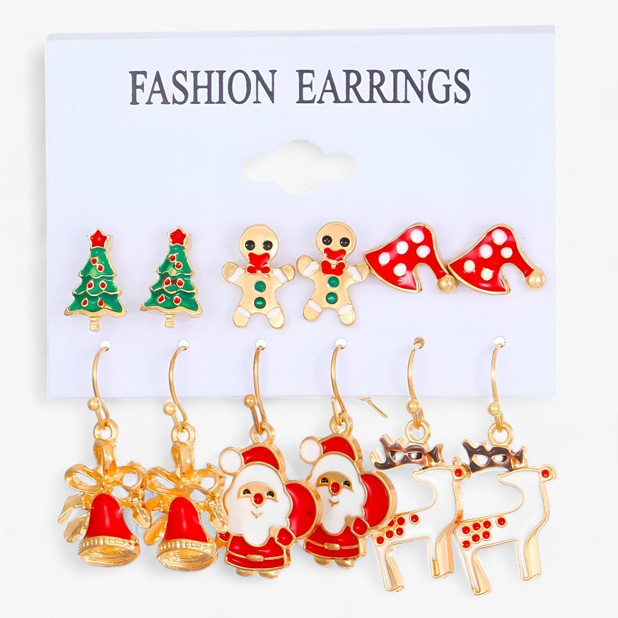 Kerst Oorbellen Set – Feestelijke Dames Sieraden in Diverse Designs