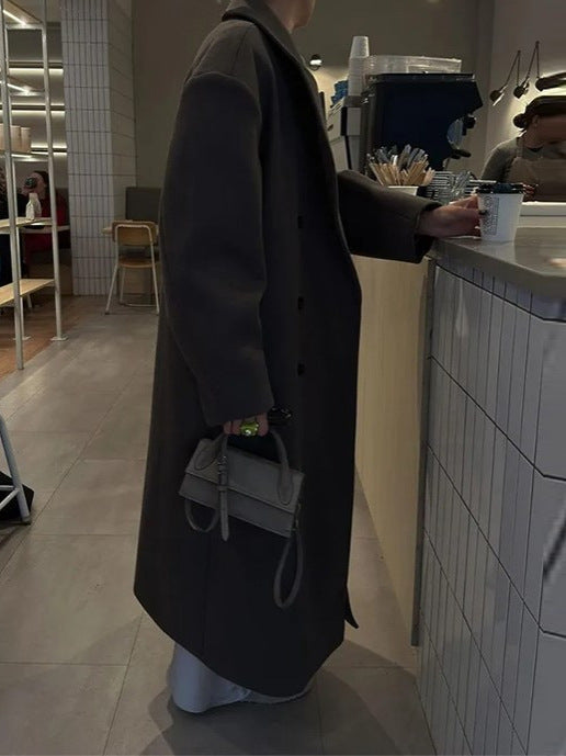 Oversized Dames Jas – Lichtgewicht Dubbelrijig Voorjaar & Herfst