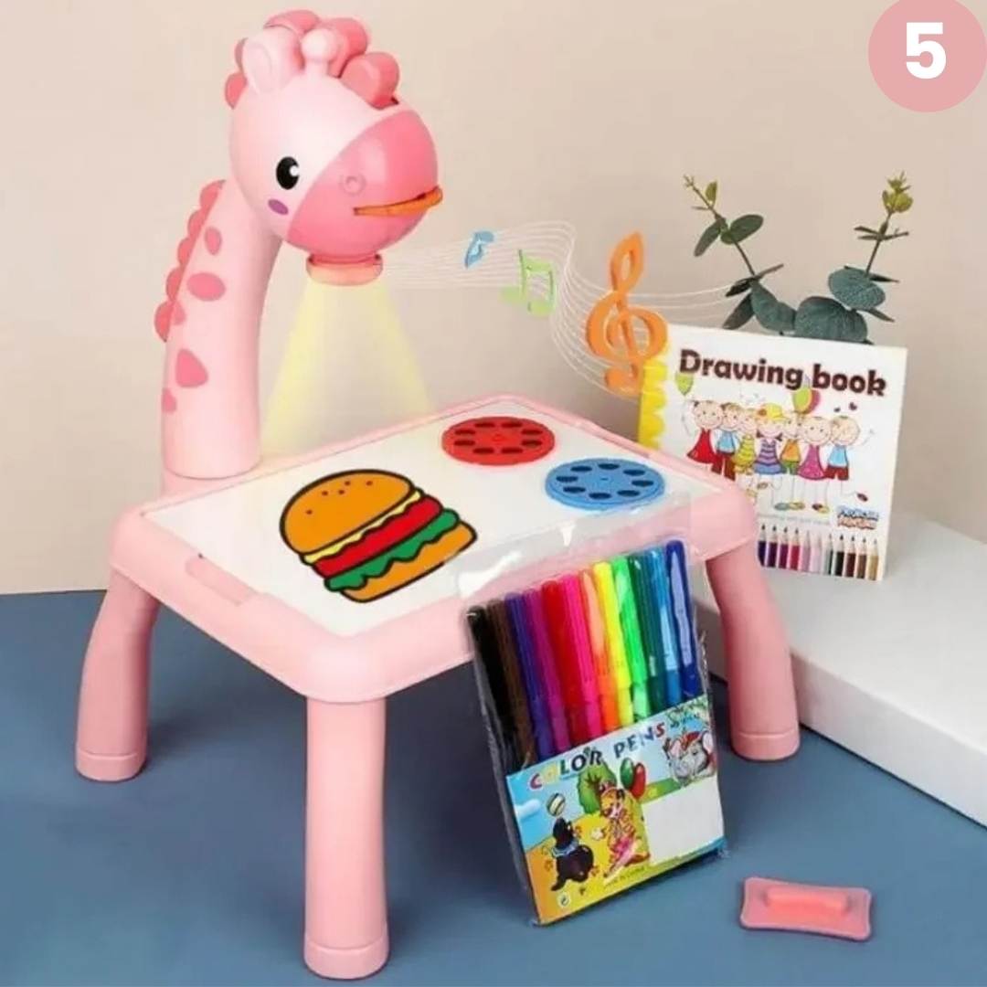 Kreatieve Projektietafel voor Kinderen - Ontdek de Kunst!-mezamstore.nl