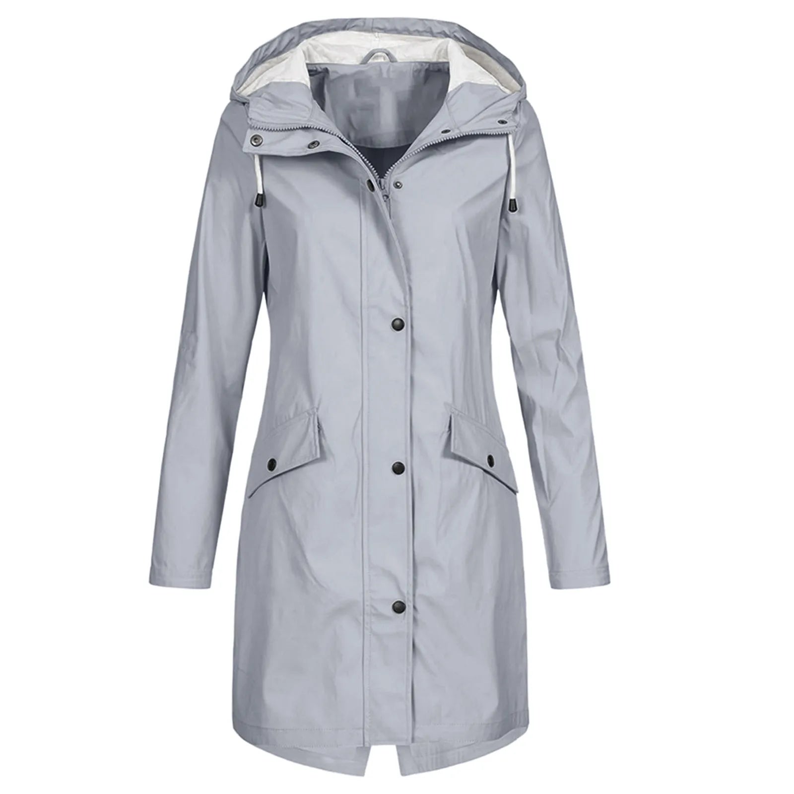 Dames Regenjas met Capuchon – Waterdicht en Winddicht