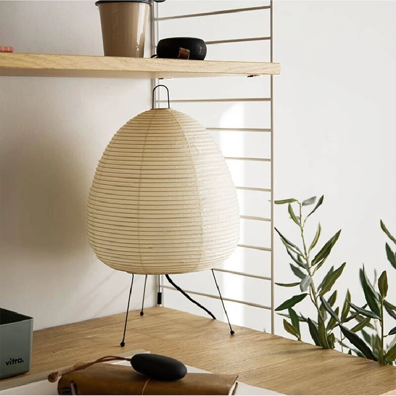 Reispapier Tafellamp voor Sfeervolle Verlichting