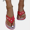 Elegante Dames Slippers met Gouden Details - Comfort en Stijl
