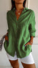 Elegant dames shirt met plooidetail en comfortabele pasvorm
