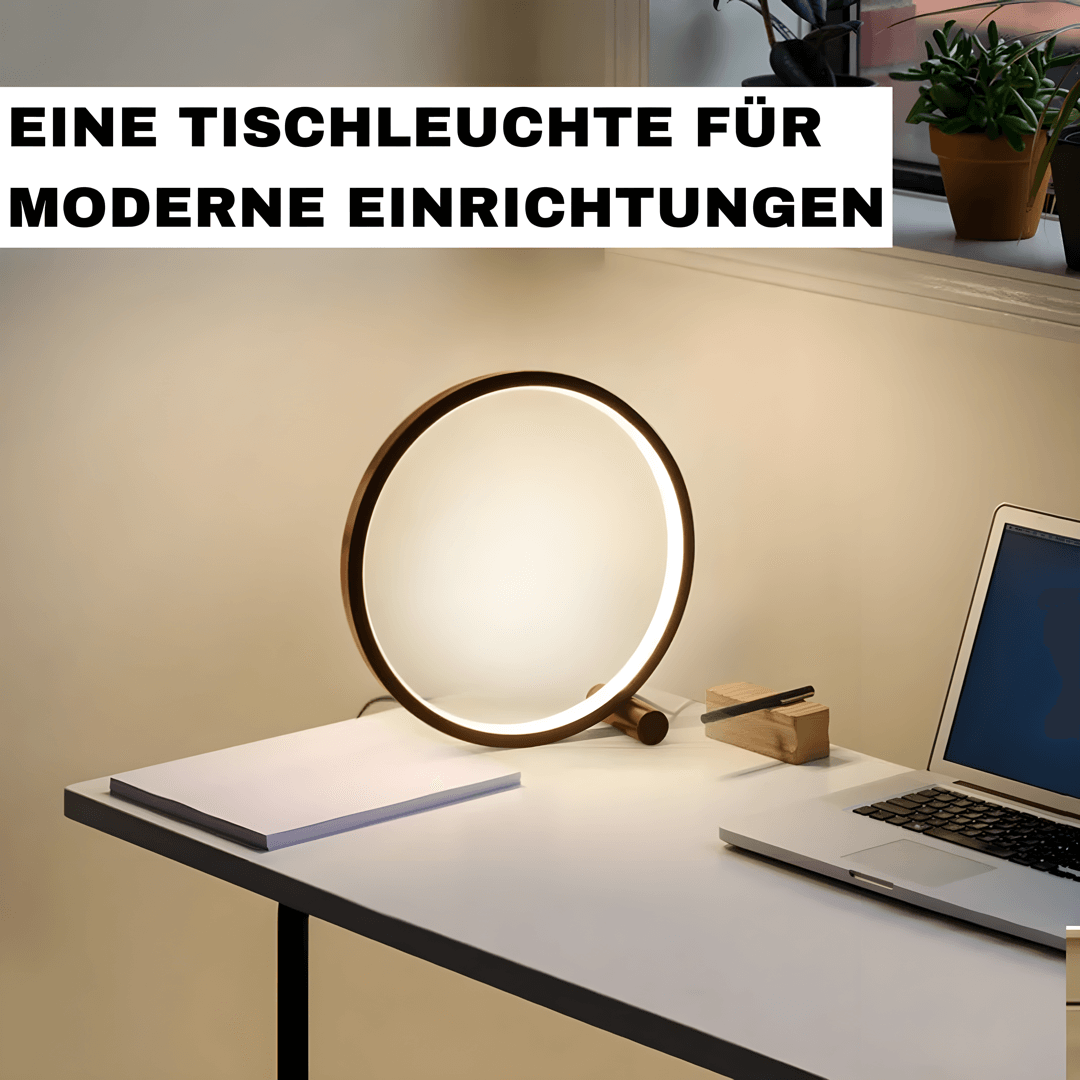 Moderne tafel lamp met aanraakfunctionaliteit en energie-efficiëntie