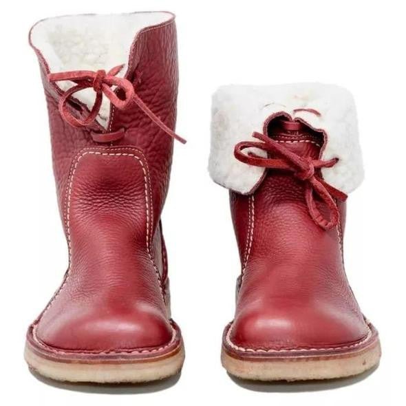 Warme Winterlaarzen met Bontvoering en Stijlvol Design