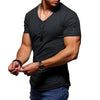 Ademend Comfortabel Fitness T-shirt voor Mannen