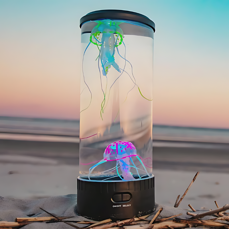 Magische LED Kwallenlamp voor Rustgevende Sfeer