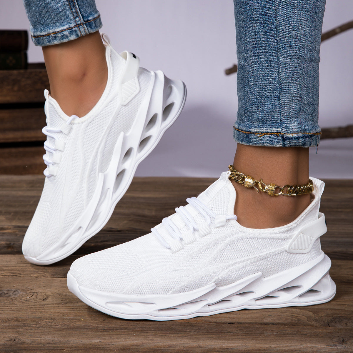Heren Sneakers – Ademend Comfort en Lichtgewicht Design
