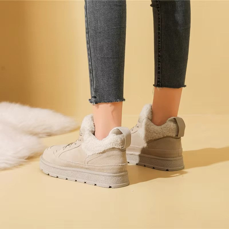 Warm gevoerde winter sneakers voor stijl en comfort