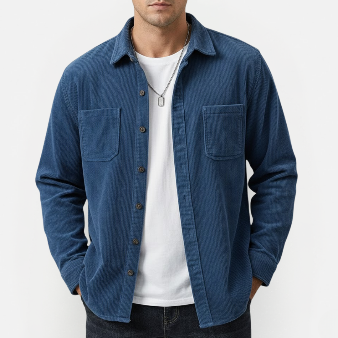 Heren Corduroy Overhemd – Casual & Tijdloos Design