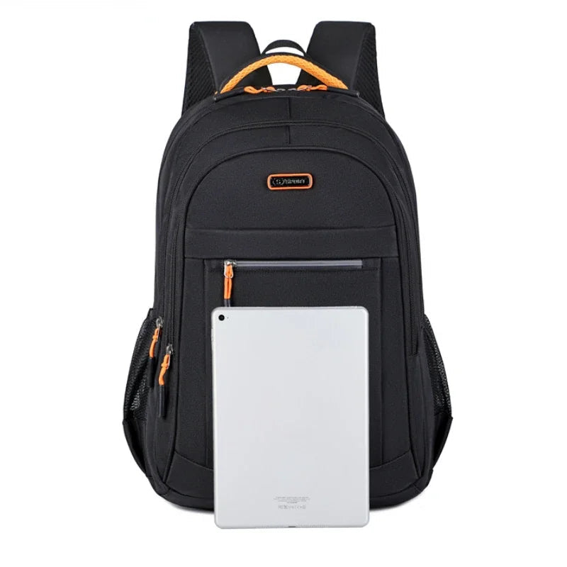 Oxford Laptop Rugzak - Waterbestendig - 15.6 Inch - Voor School en Reizen - Zwart