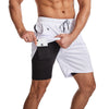 Heren Zwemshort Sportief met Ritszakken en Compressievoering