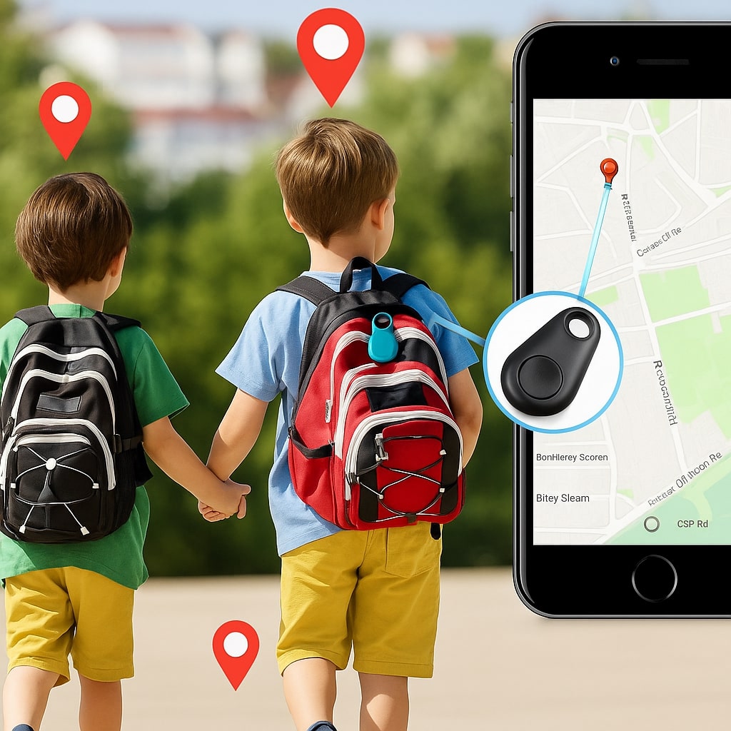 GPS Tracker met Live Tracking voor Kinderen, Huisdieren en Waardevolle Spullen
