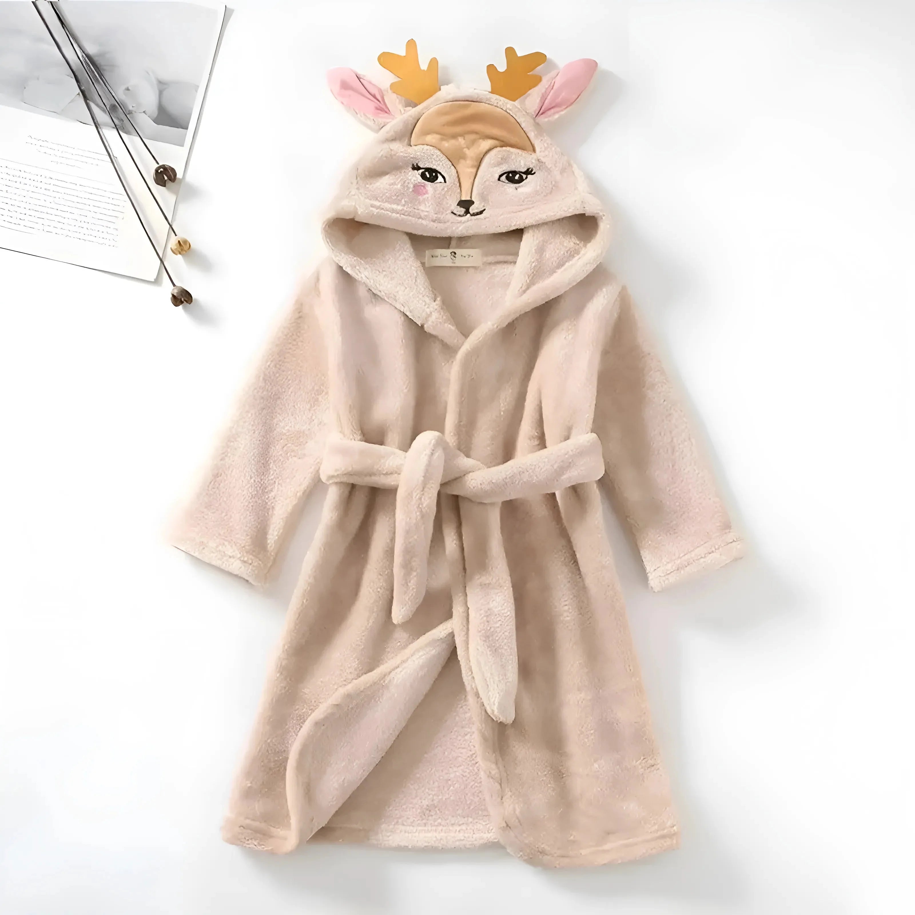 Hoodie voor Kinderen met Schattig Reh-Motief-mezamstore.nl