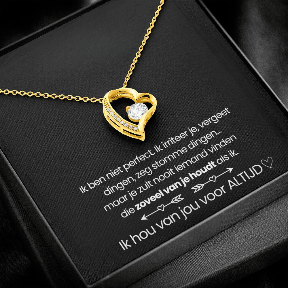 HeartRadiance | Hart Ketting - Aan mijn Liefste-mezamstore.nl