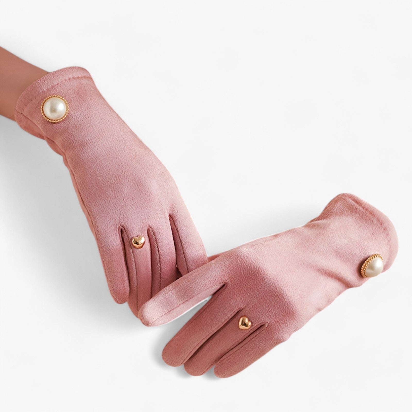 Élégance Pearl Handschoenen – Chic Winterdesign met Luxe Details