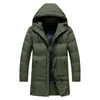 Elegante Lange Herenjas - Warm en Stijlvol Winterjack
