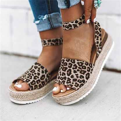 Zomerse Platform Espadrille Sandalen voor Dames