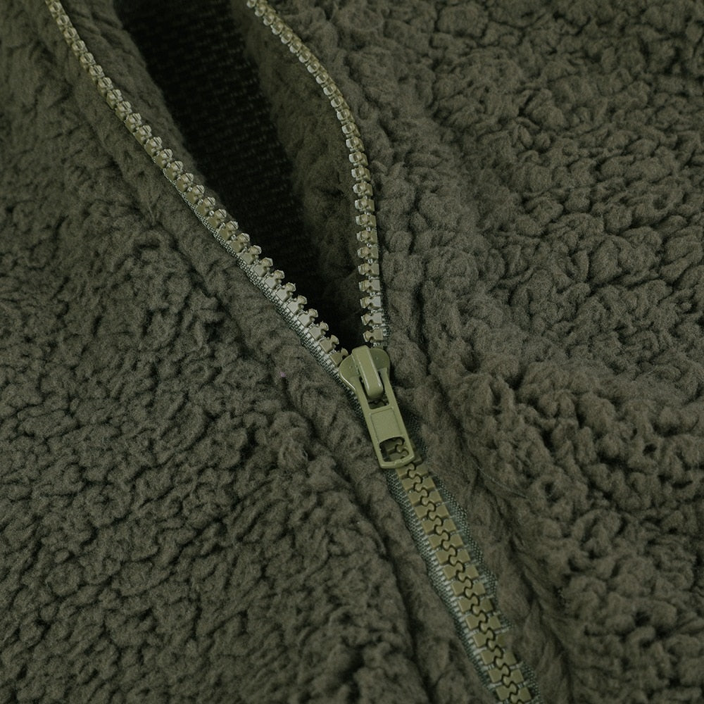 Dames Teddyjas met Capuchon en Zakken