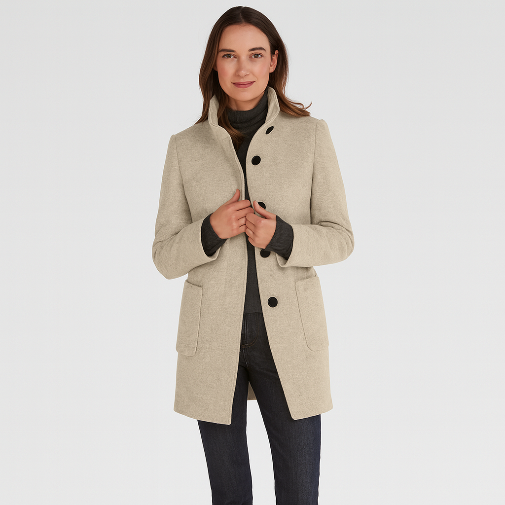 Dames Elegante Jas – Klassiek, Stijlvol & Comfortabel Ontwerp