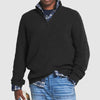 Heren Kasjmier Trui Business Casual met Rits