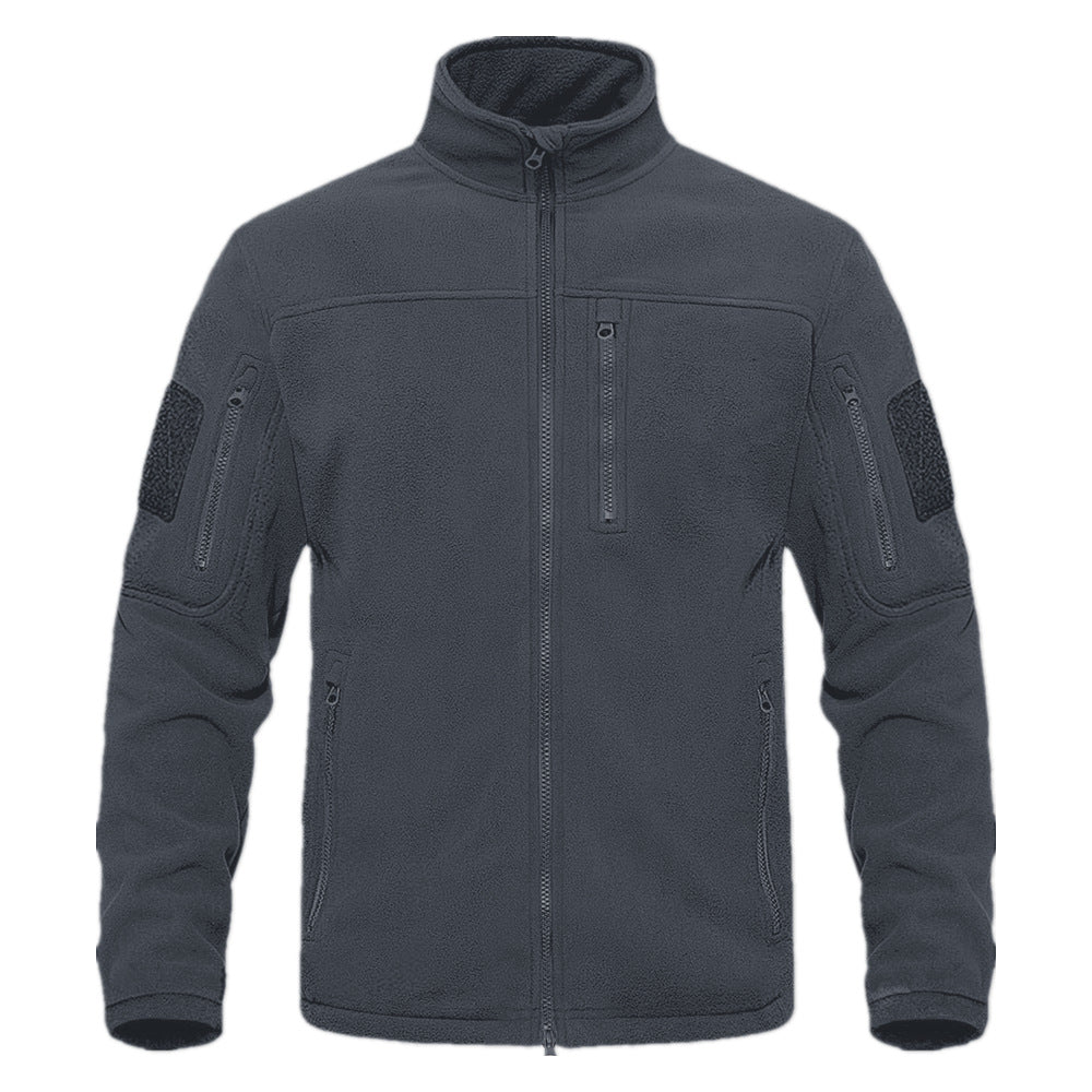 Fleecejacke voor Mannen - Winddicht en Warm voor Buitenactiviteiten-mezamstore.nl
