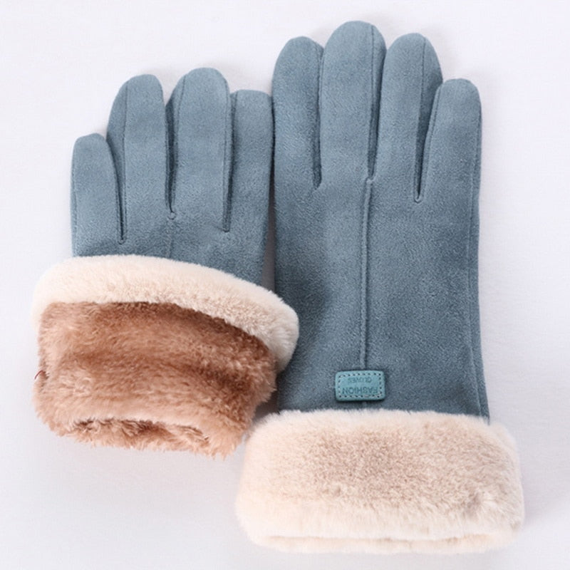 Warme Waterdichte Winterhandschoenen – Touchscreen, Fleece Gevoerd voor Dames
