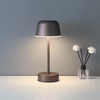 Draadloze Bauhaus Tafellamp Minimalistisch en Stijlvol