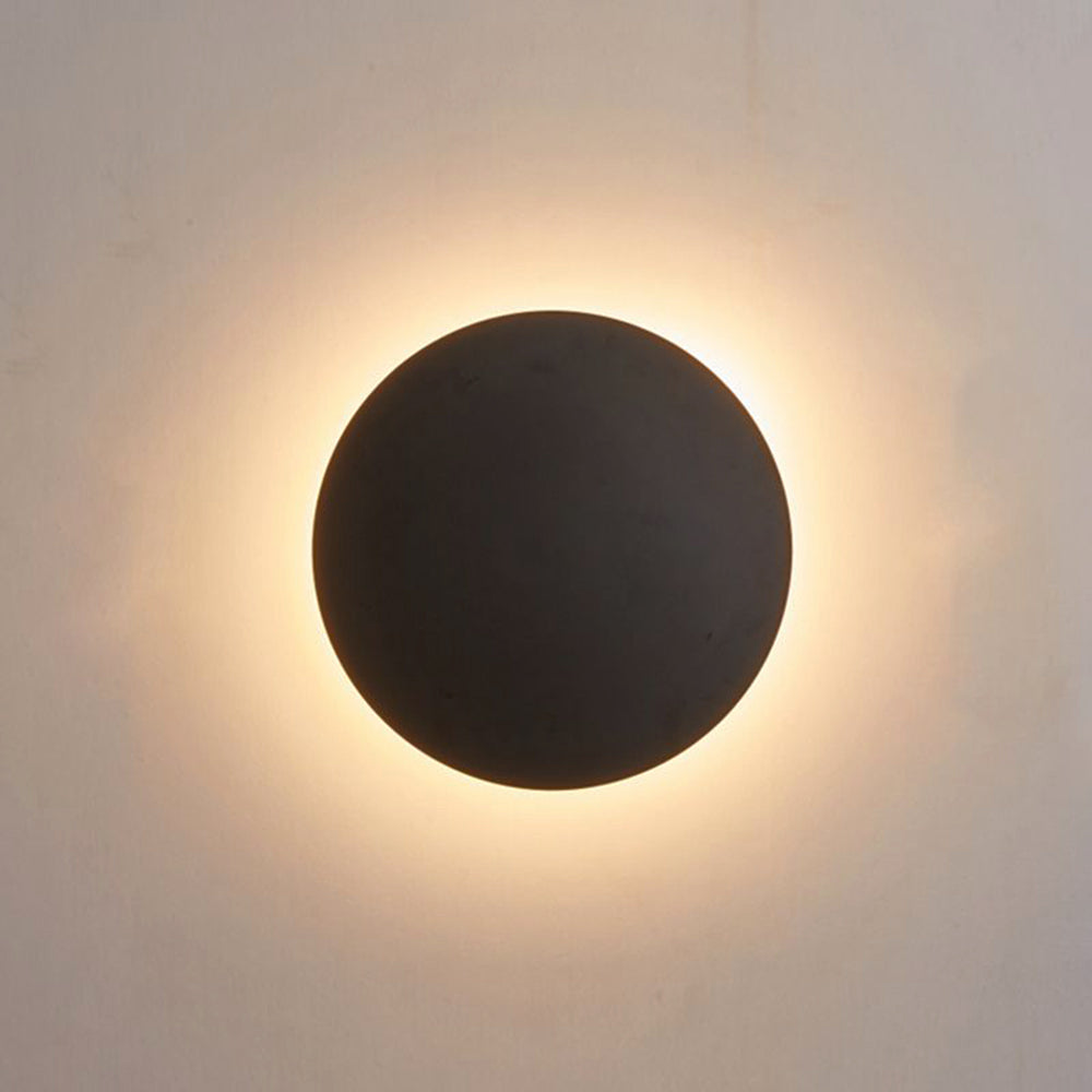 Moderne Ronde LED Wandleuchte met Metaal Finish