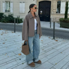 Elegante Oversized Damesjas - Comfort en Stijl