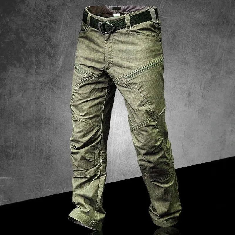 Heren Tactical Werkbroek – Stevige Outdoor Broek met Zakken