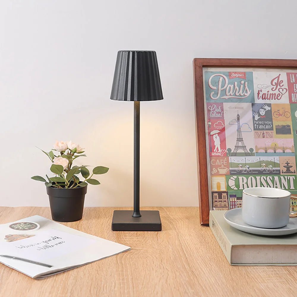 Draadloze Tafellamp met Warm Licht en Oplaadbare Accu