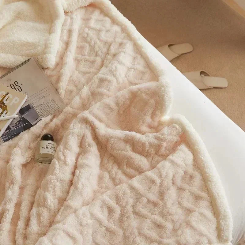 Dikke Winterdeken van Lamswol - Ultieme Warmte en Comfort