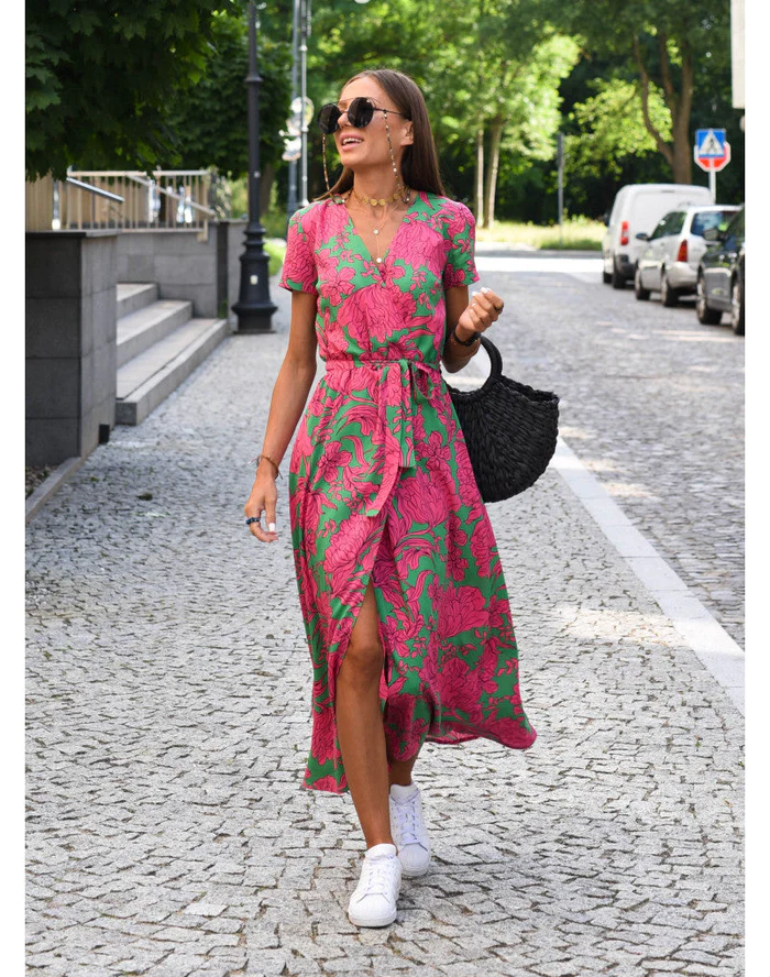 Zomerjurk Luchtig Comfortabele Pasvorm Dames Casual Elegant