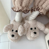 Fluffy Dierenpantoffels – Warme Sloffen met Antislip Zool