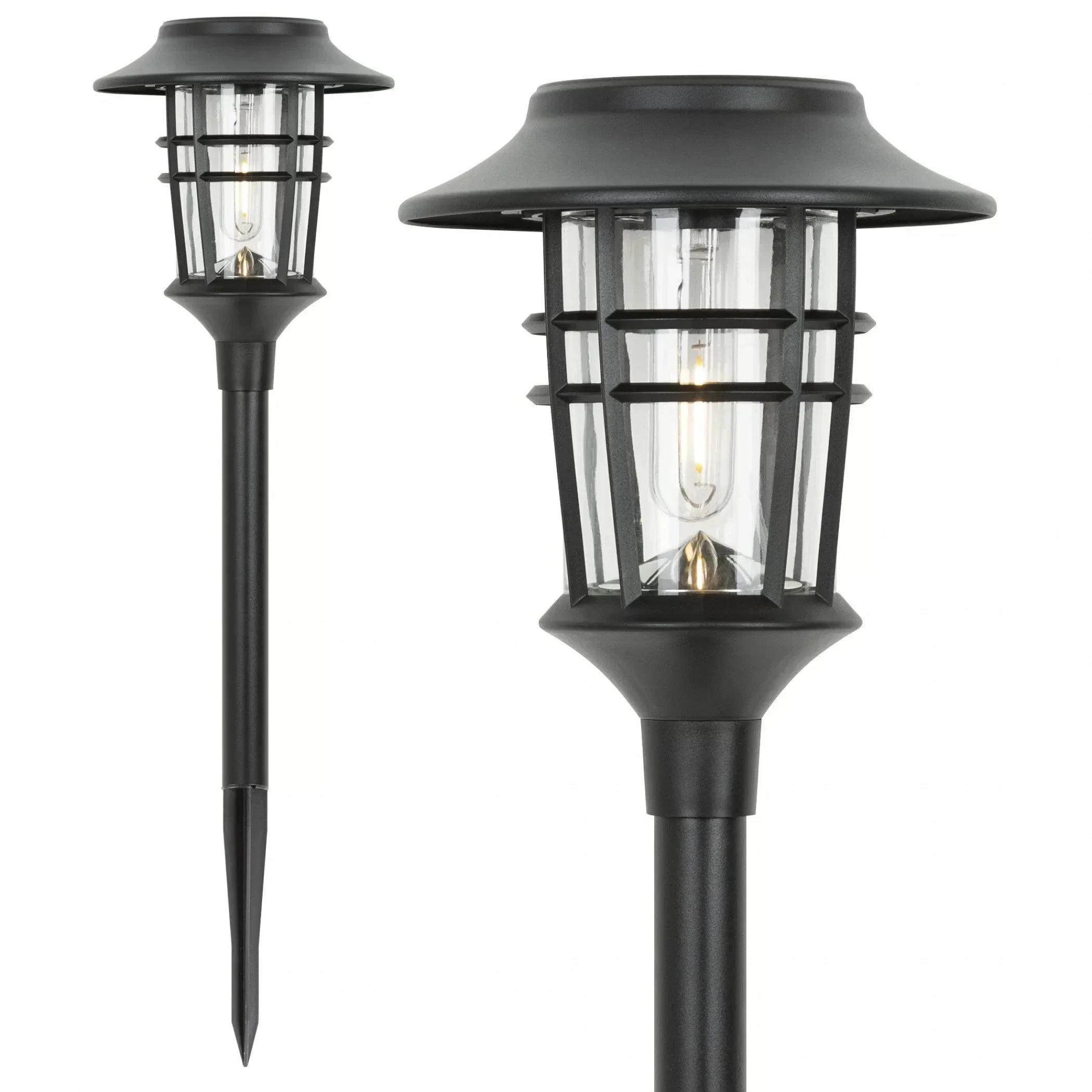 Zonne Tuinlampen Set van 6 - Sfeervolle Buitenverlichting