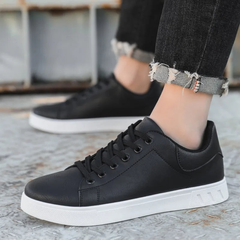 Heren Leren Schoenen Klassiek Ontwerp Hoogwaardige Kwaliteit
