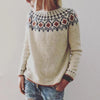 Uniek en Elegant Herfstpullover voor Dames-mezamstore.nl