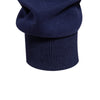 Elegant Heren Langarm Polo Shirt met Klassieke Kraag