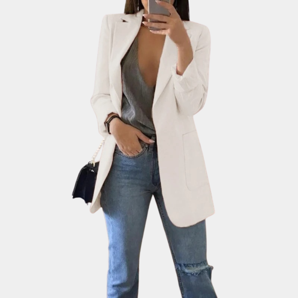 Lange Elegante Blazer Dames - Veelzijdig en Tijdloos