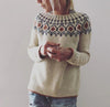 Uniek en Elegant Herfstpullover voor Dames-mezamstore.nl
