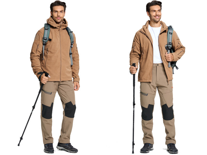 Tactische Fleece Kapuzenjacke voor Winter - Warm en Functioneel-mezamstore.nl