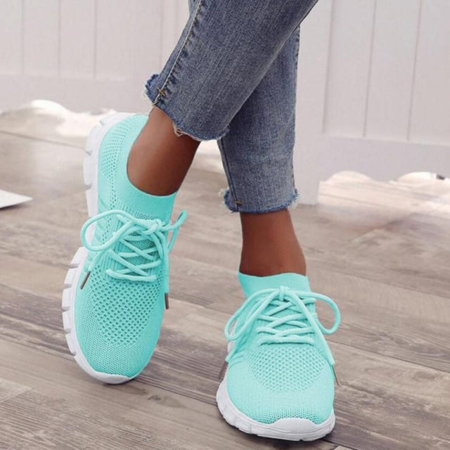 Modieuze Dames Sneakers met Ergonomisch Voetbed en Modern Design