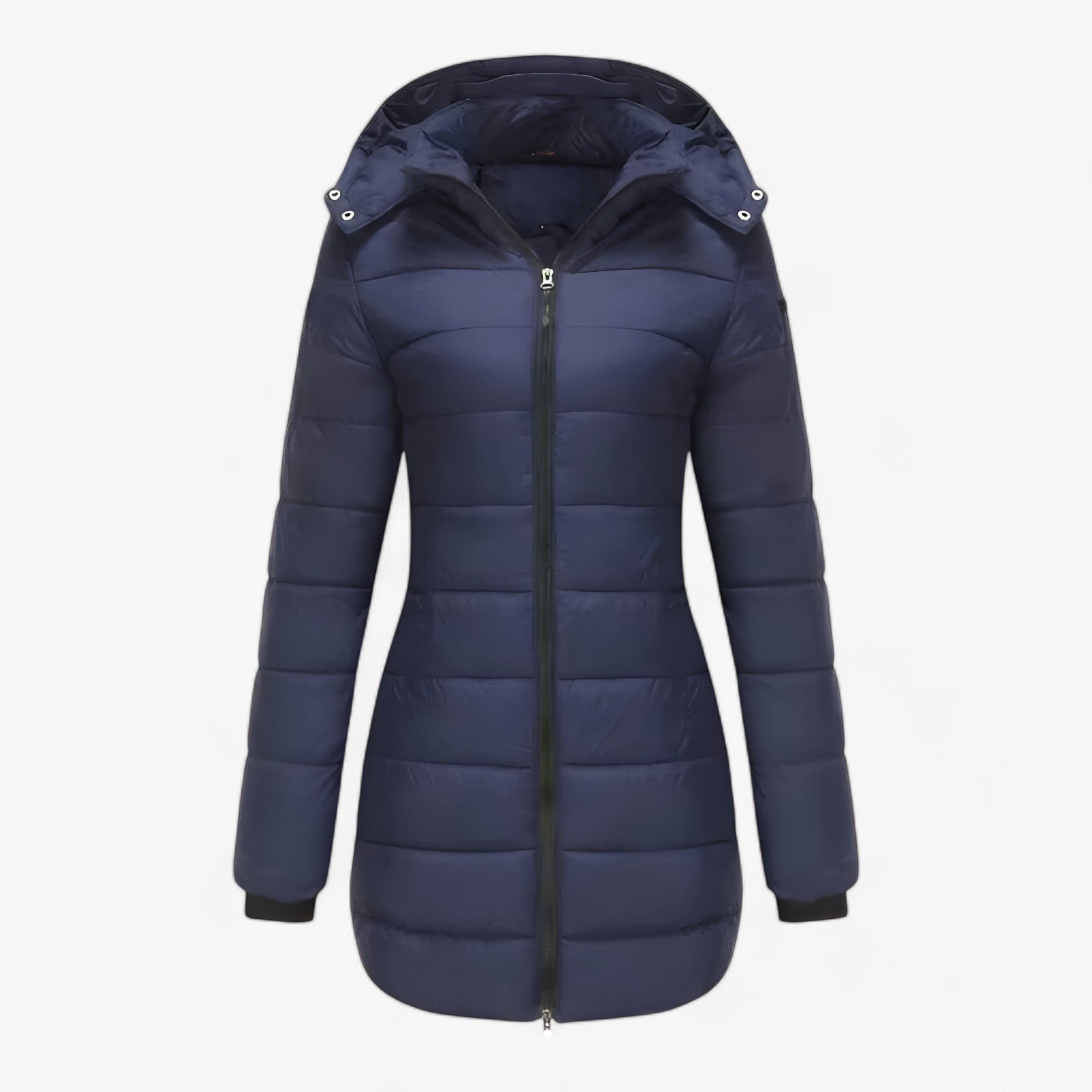 Dames Pufferjas – Lichtgewicht Gewatteerde Winterjas met Capuchon