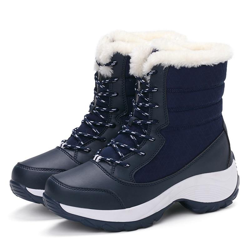 Warme Dames Winterboots met Voering – Comfortabele Gripzool