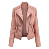 Dames jas in leerlook – stijlvol en tijdloos design