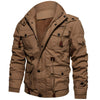 Waterdichte Winterjas Heren – Outdoor Jas met Fleece Capuchon & Zakken