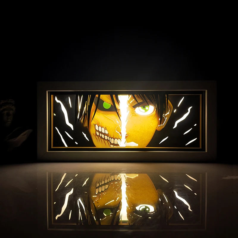 3D LED Nachtlampje met Afstandsbediening - One Piece Decoratie-mezamstore.nl