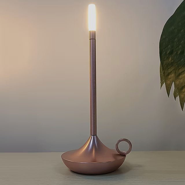 Elegante Kaarslamp met Warm Licht en Flexibele Plaatsing