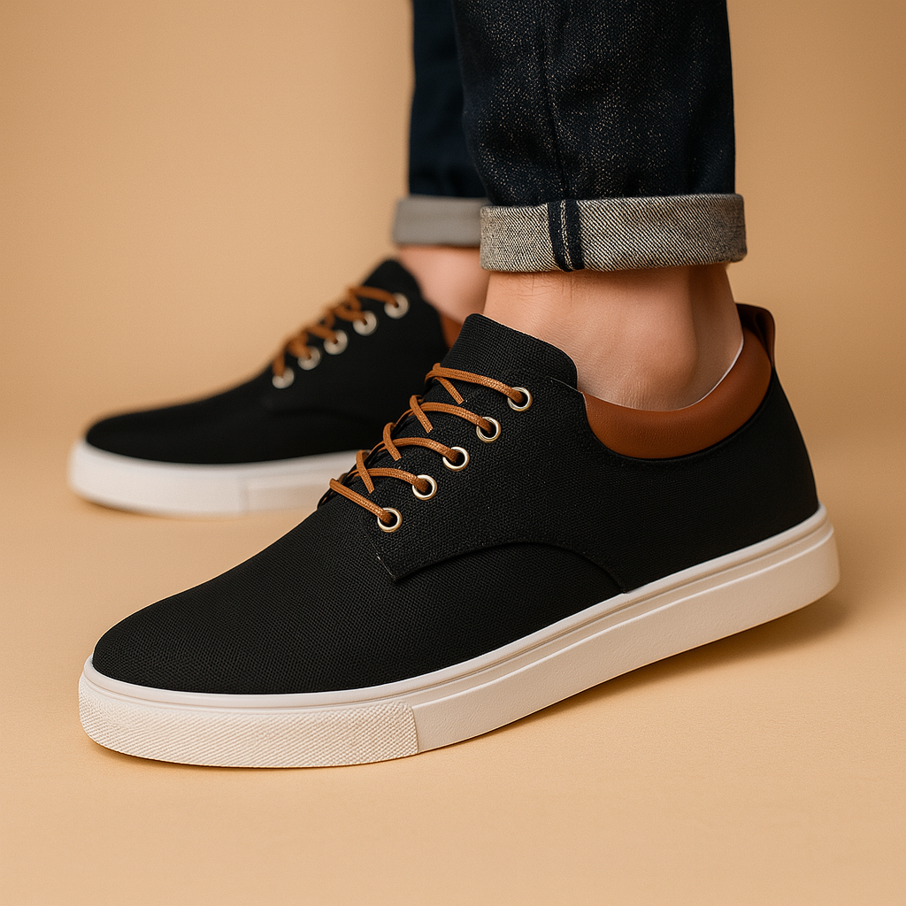 Comfortabele herenschoenen met dempende zool voor dagelijks gebruik